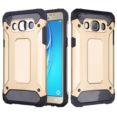 Caseup Samsung Galaxy J7 2016 Kılıf Tank Gold