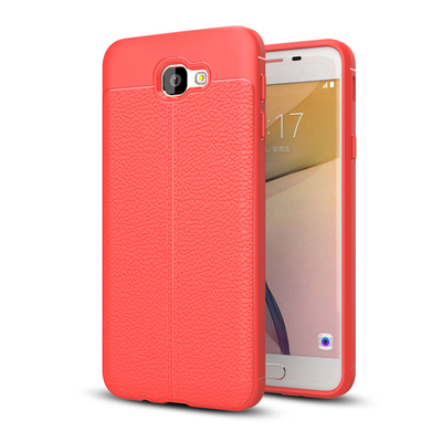 CaseUp Samsung Galaxy J7 Prime 2 Kılıf Niss Silikon Kırmızı
