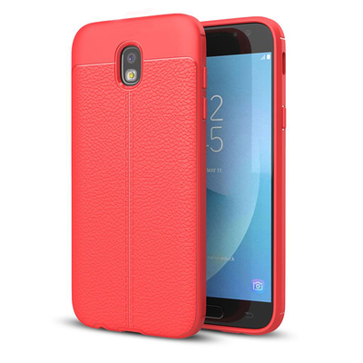 CaseUp Samsung Galaxy J7 Pro Kılıf Niss Silikon Kırmızı