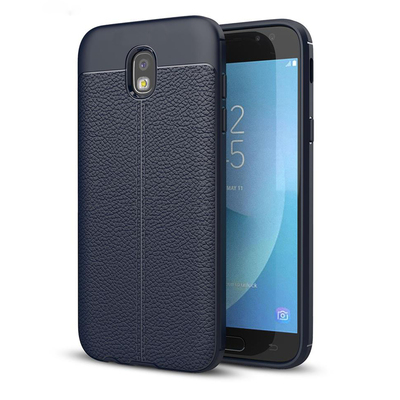 CaseUp Samsung Galaxy J7 Pro Kılıf Niss Silikon Lacivert