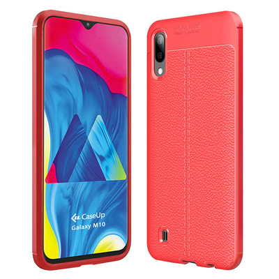 CaseUp Samsung Galaxy M10 Kılıf Niss Silikon Kırmızı