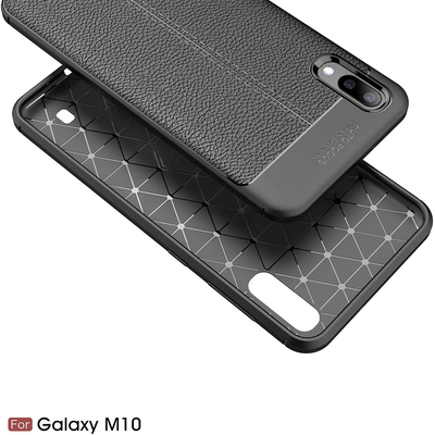 CaseUp Samsung Galaxy M10 Kılıf Niss Silikon Siyah