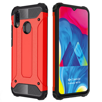 CaseUp Samsung Galaxy M10 Kılıf Tank Kırmızı