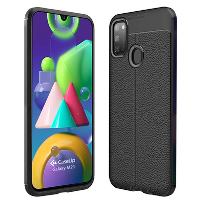 CaseUp Samsung Galaxy M21 Kılıf Niss Silikon Siyah