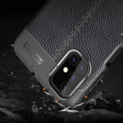 CaseUp Samsung Galaxy M31s Kılıf Niss Silikon Siyah