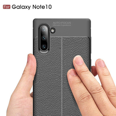 CaseUp Samsung Galaxy Note 10 Kılıf Niss Silikon Siyah