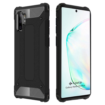 CaseUp Samsung Galaxy Note 10 Plus Kılıf Tank Siyah