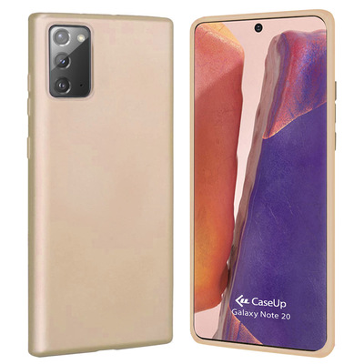 CaseUp Samsung Galaxy Note 20 Kılıf Matte Surface Gold