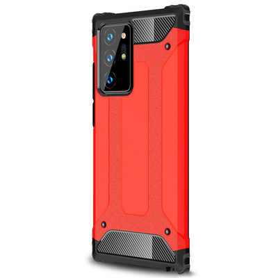 CaseUp Samsung Galaxy Note 20 Ultra Kılıf Tank Kırmızı