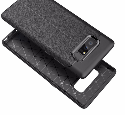 CaseUp Samsung Galaxy Note 8 Kılıf Niss Silikon Siyah