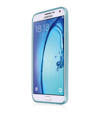 CaseUp Samsung Galaxy ON7 Kılıf Transparent Soft Mavi