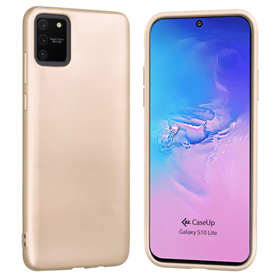 CaseUp Samsung Galaxy S10 Lite Kılıf Matte Surface Gold