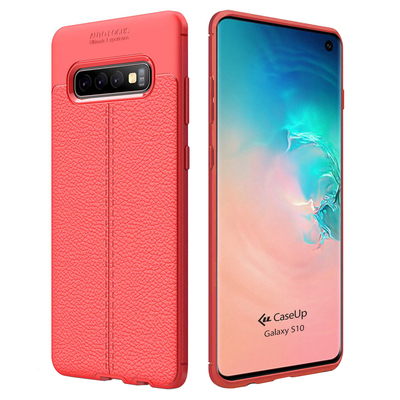 CaseUp Samsung Galaxy S10 Kılıf Niss Silikon Kırmızı