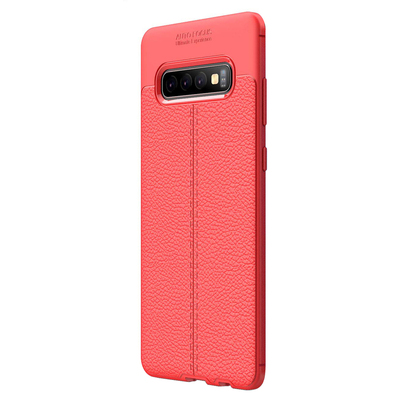 CaseUp Samsung Galaxy S10 Kılıf Niss Silikon Kırmızı