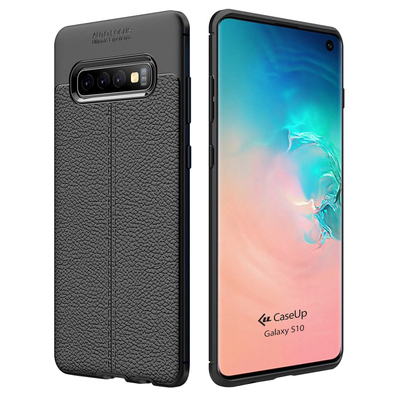 CaseUp Samsung Galaxy S10 Kılıf Niss Silikon Siyah