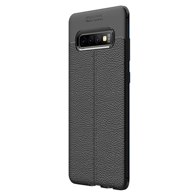 CaseUp Samsung Galaxy S10 Kılıf Niss Silikon Siyah