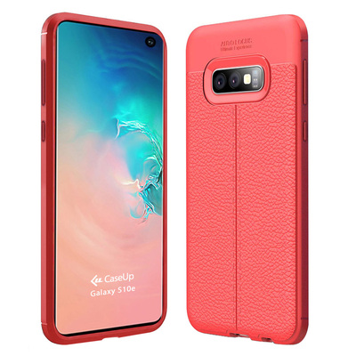 CaseUp Samsung Galaxy S10e Kılıf Niss Silikon Kırmızı