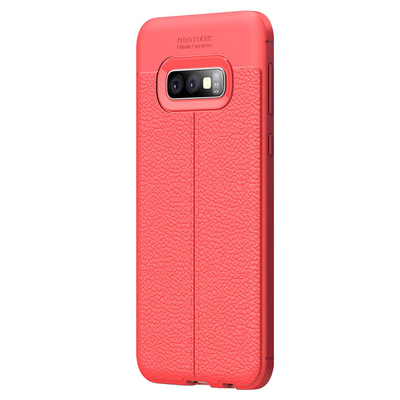 CaseUp Samsung Galaxy S10e Kılıf Niss Silikon Kırmızı