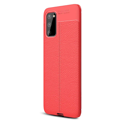 CaseUp Samsung Galaxy S20 FE Kılıf Niss Silikon Kırmızı