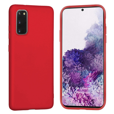 CaseUp Samsung Galaxy S20 Kılıf Matte Surface Kırmızı