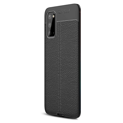 CaseUp Samsung Galaxy S20 Kılıf Niss Silikon Siyah