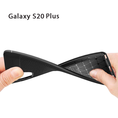 CaseUp Samsung Galaxy S20 Plus Kılıf Niss Silikon Siyah