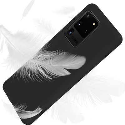 CaseUp Samsung Galaxy S20 Ultra Kılıf Matte Surface Siyah