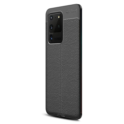 CaseUp Samsung Galaxy S20 Ultra Kılıf Niss Silikon Siyah