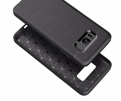 CaseUp Samsung Galaxy S8 Plus Kılıf Niss Silikon Siyah