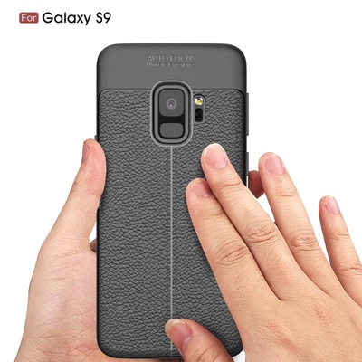 CaseUp Samsung Galaxy S9 Kılıf Niss Silikon Siyah