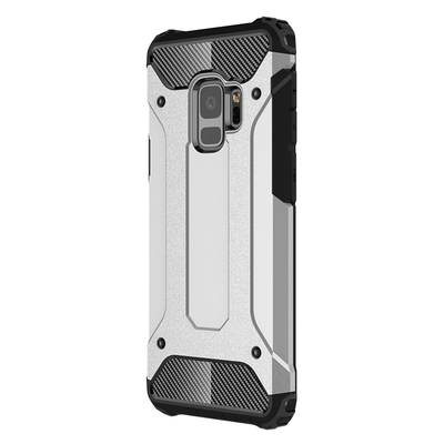 CaseUp Samsung Galaxy S9 Kılıf Tank Gümüş