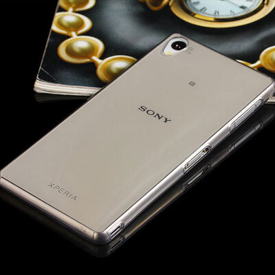 CaseUp Sony Xperia E4G Kılıf Transparent Soft Siyah