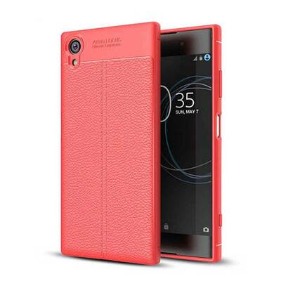 CaseUp Sony Xperia XA1 Plus Kılıf Niss Silikon Kırmızı