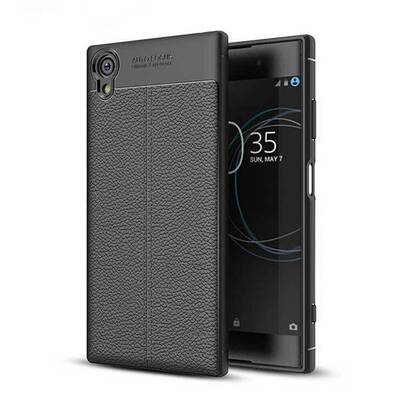 CaseUp Sony Xperia XA1 Plus Kılıf Niss Silikon Siyah