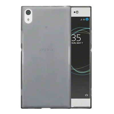 CaseUp Sony Xperia XA1 Ultra Kılıf Transparent Soft Siyah