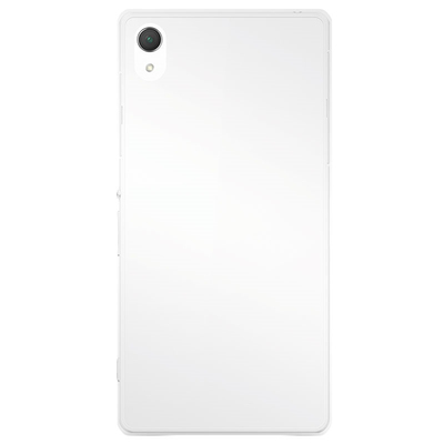 CaseUp Sony Xperia Z3 Kılıf Transparent Soft Beyaz