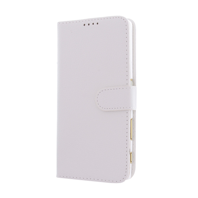 CaseUp Sony Xperia Z5 Cüzdanlı Suni Deri Kılıf Beyaz