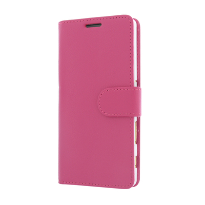 CaseUp Sony Xperia Z5 Cüzdanlı Suni Deri Kılıf Pembe