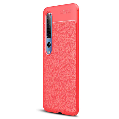 CaseUp Xiaomi Mi 10 Kılıf Niss Silikon Kırmızı