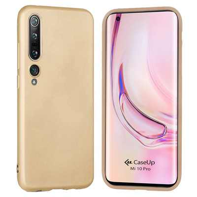 CaseUp Xiaomi Mi 10 Pro Kılıf Matte Surface Gold