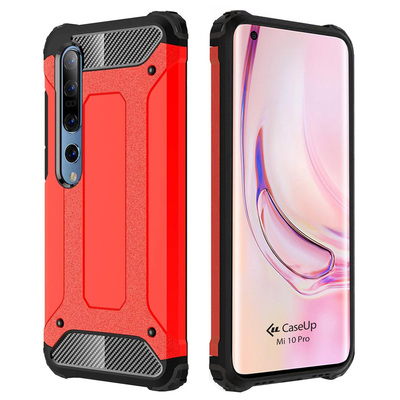 CaseUp Xiaomi Mi 10 Pro Kılıf Tank Kırmızı