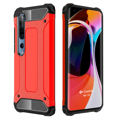 CaseUp Xiaomi Mi 10 Kılıf Tank Kırmızı