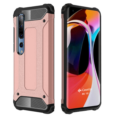 CaseUp Xiaomi Mi 10 Kılıf Tank Rose Gold