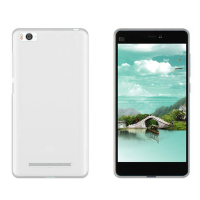 Caseup Xiaomi Mi 4C Kılıf Transparent Soft Beyaz