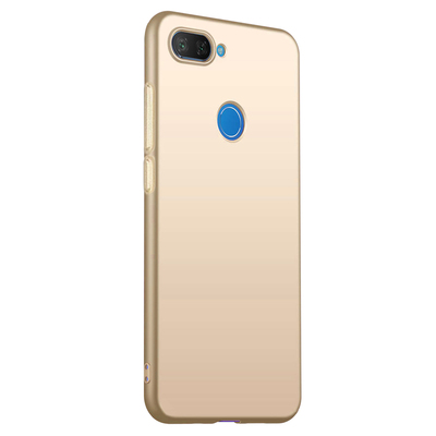 CaseUp Xiaomi Mi 8 Lite Kılıf Matte Surface Gold