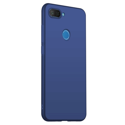 CaseUp Xiaomi Mi 8 Lite Kılıf Matte Surface Lacivert