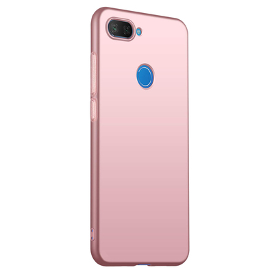 CaseUp Xiaomi Mi 8 Lite Kılıf Matte Surface Rose Gold