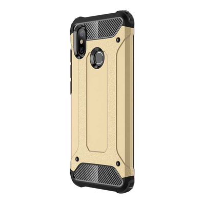 CaseUp Xiaomi Mi 8 Kılıf Tank Gold