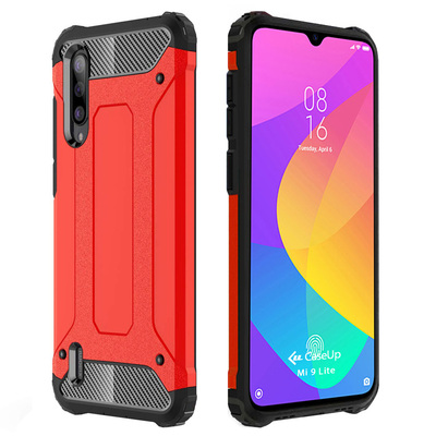 CaseUp Xiaomi Mi 9 Lite Kılıf Tank Kırmızı