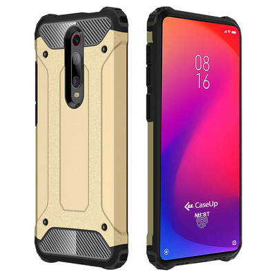 CaseUp Xiaomi Mi 9T Kılıf Tank Gold